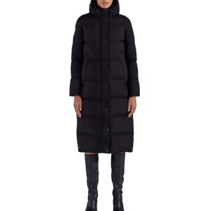 Gran oferta, nueva moda, abrigo largo de otoño para mujer, chaqueta acolchada con capucha de algodón, ropa de calle, cinturón impermeable a prueba de viento, manga larga - Product Image 6