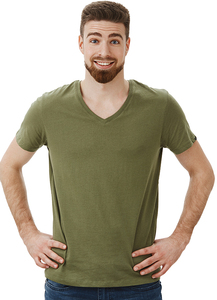 Camiseta ecológica de algodón 100% para hombre con servicio OEM de diseño personalizado con producción a granel de impresión digital de proveedores de Bangladesh - Product Image 3