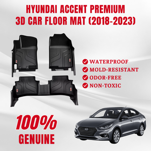 Tapis de sol durables pour toutes les saisons, tapis de sol de voiture en TPE de haute qualité, protection élégante et fiable, HYUNDAI ACCENT Vietnam, prix bas - Product Image 3