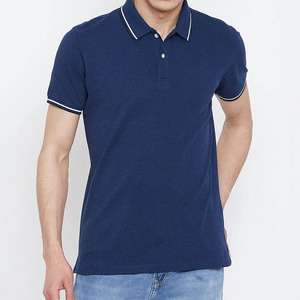 2024 nouveaux hommes mode décontracté Sport à manches courtes chemises de Golf coupe ajustée T-Shirt conception personnalisée hommes Polo T-Shirt - Product Image 1