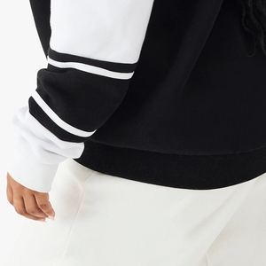 Sudadera Clásica de Corte Moderno y Fácil de Combinar para Mujer con Diseño de Bloques de Color y Logotipo Personalizable para Pedidos al por Mayor - Product Image 6