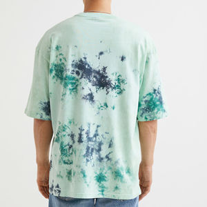 T-shirt personnalisé à épaules tombantes T-shirt surdimensionné 100 coton pour hommes de toutes les couleurs à des prix abordables - Product Image 2