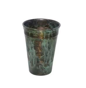 Maceta redonda de hierro para decoración del hogar con soporte, maceta de latón con algas para decoración de jardín interior y exterior - Product Image 4