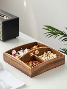 Decorative <b>Wooden</b> Dry Fruit <b>Box</b> Made For Elegant Kitchen Countertop <b>Storage</b> And Serving Presentation - Product Image 6