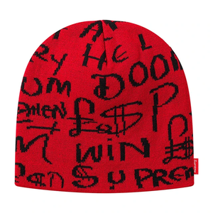 Venta al por mayor más popular de invierno colorido personalizado Jacquard Logo hombres sombreros 100% acrílico térmico mujeres gorro de punto - Product Image 3