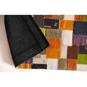 Nouveaux tapis de patch en cuir personnalisés à la mode élégants tapis faits à la main pour la décoration intérieure/extérieure de bureau à domicile - Product Image 5