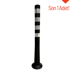 Delimitador Flexible de 100 x 8 cm en TPE Negro para Uso en Hoteles y Restaurantes - Product Image 4