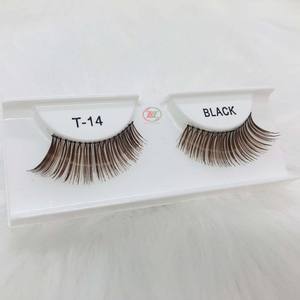 Vietnam produce mejor precio al por mayor de alta calidad pelo sintético Natural largo CC extensión de pestañas suministros tira de Color - Product Image 1