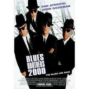 Tarjeta postal de pared de los Blues Brothers 2000 - Product Image 1