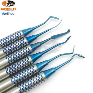 Ensemble de 6 outils dentaires en résine composite en acier inoxydable spatules manuelles certifiées MOL pour la restauration et la mise en forme. - Product Image 2