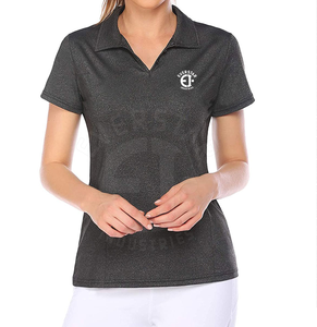 100% camisetas polo Premium para mujer 100% algodón camiseta polo personalizada de alta calidad para damas de Pakistán - Product Image 1