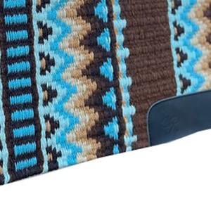 Ventes chaudes, qualité extrême, couverture de selle en laine de Nouvelle-Zélande multicolore, couverture d'équitation occidentale, couverture de cheval, extérieur en vison, ASHMIRA EQUESTRIAN - Product Image 3