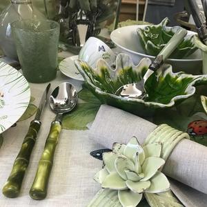 Ensemble de couverts en acier inoxydable plaqué moderne et luxueux, poignée en résine, finition argentée, utilisation pour mariage et restaurant, vente chaude - Product Image 5