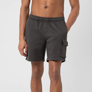 Pantalones cortos personalizados de 100% algodón para hombre, logotipo personalizado con estampado de soplo con bolsillo lateral y cargo, pantalones cortos transpirables y cómodos para hombre - Product Image 6