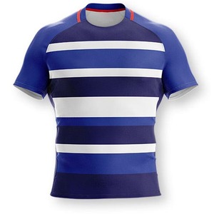 Conjuntos de uniformes de rugby Jersey de rugby 100% Poliéster Secado rápido Sublimación personalizada Conjuntos de camisetas de rugby - Product Image 1