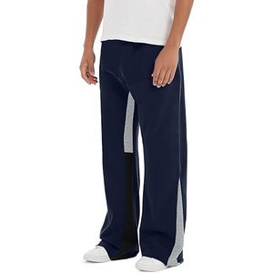 กางเกงขาบานแบบลำลองสำหรับผู้ชายกางเกงขาบานแบบยืดได้ผ้าแคนวาสแนวสตรีทผ้าคอตตอน100% ตามสั่ง - Product Image 6