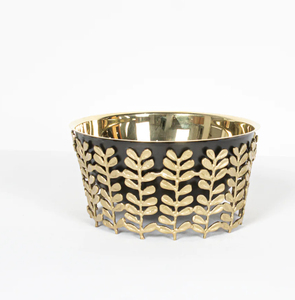 Cuenco decorativo de Metal chapado en oro de lujo para servir, cuenco de frutas y verduras de primera calidad, decoraciones de mesa - Product Image 3