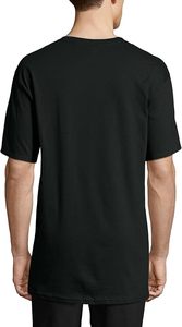 Hanes เสื้อยืดผู้ชาย beefy-T, เสื้อยืดผ้าฝ้ายเฮฟวี่เวท1หรือ2แพ็คใหญ่ & สูง - Product Image 4