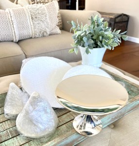 <b>Set</b> of 3 Finest Quality Round Shape Metal Brass <b>Cake</b> and Dessert <b>Stand</b> Fabulous Design Different Size Dessert Pastry <b>Stand</b> - Product Image 4