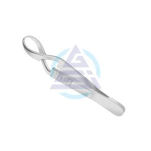 Instrument médical chirurgical de mâchoire de croix de pince de serviette de bébé Jones pour l'instrument ophtalmique d'acier inoxydable de chirurgie oculaire - Product Image 1