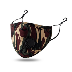 Máscara de algodón para adultos, ajustable, transpirable, con filtros, lavable, reutilizable, ecológica, a prueba de polvo, para Halloween - Product Image 4