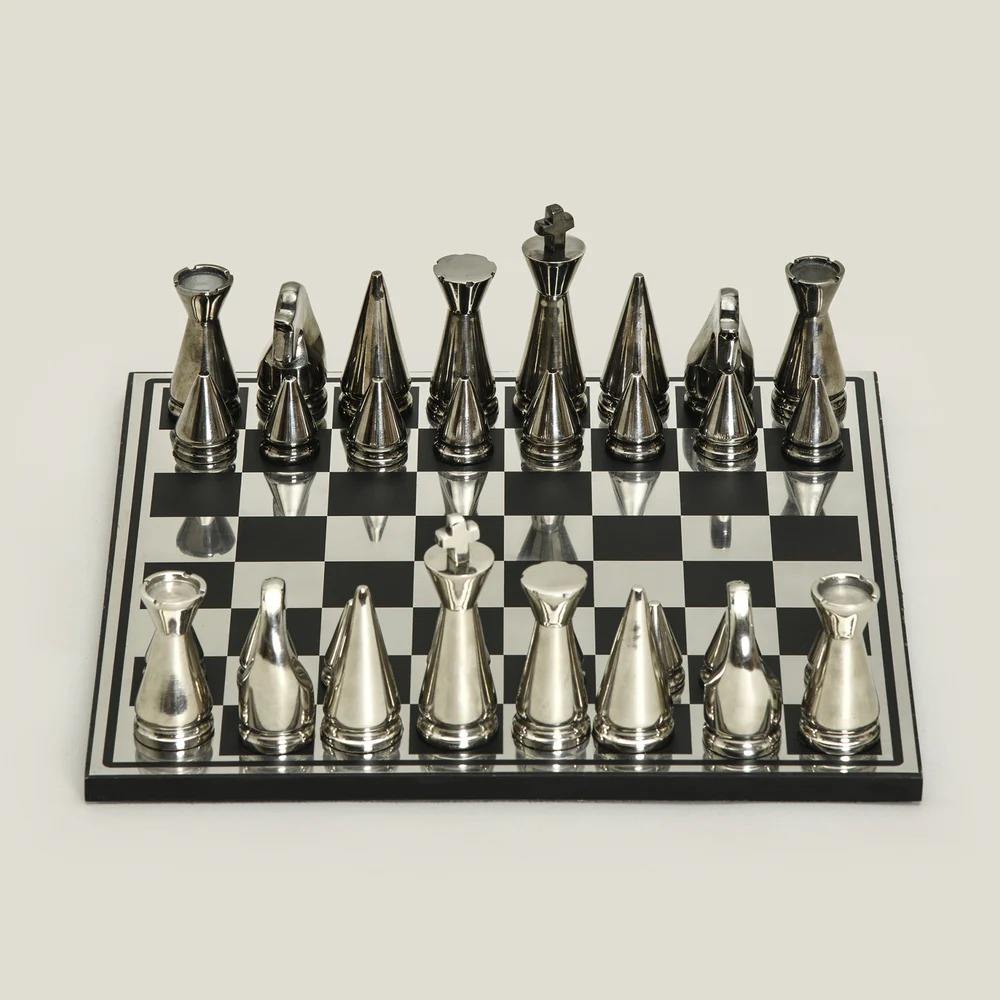 Black Silver & Pewter