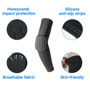 แผ่นรองแขน สายรัดปรับได้ช่วยให้สวมใส่ได้อย่างแน่นหนาสำหรับการฝึกซ้อมทุกวัน แผ่นรองแขนแบบหลายชั้นให้การปกป้องที่เชื่อถือได้ - Product Image 3