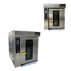 <b>Good</b> Quality Bakery Bread Oven 8 Trays Iso Certificate Bread Toaster Altuntop Trolley Rotary Oven Vietnam Supplier - Product Image 1