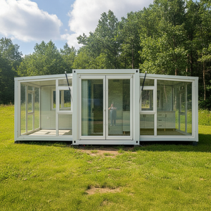Casa Contenedor Profesional, Casa Prefabricada de Vidrio para Jardín - Product Image 1