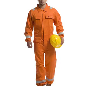Overol de Seguridad Transpirable de Manga Larga, Nuevo Diseño, Algodón y Poliéster, Personalizable, Precio al por Mayor, Alta Visibilidad, Hecho en Pakistán - Product Image 3