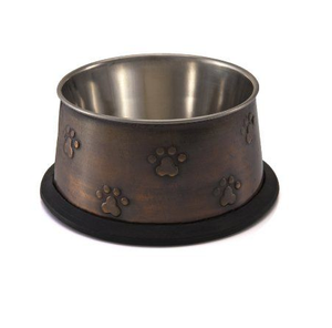 Cuenco de comida de cobre sólido martillado de Calidad exclusiva, diseño fabuloso, cuenco de comida para perros y mascotas para los más vendidos - Product Image 6