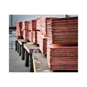 Cátodos de Cobre de Suministro de Fábrica, Los Mejores Cátodos de Cobre Electrolítico 99.97-99.99% en Venta - Product Image 1