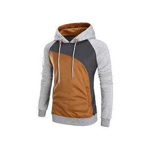 High Quality 100% Cotton Unisex Hoodie <b>for</b> <b>Men</b> Heavy Hoodie <b>Pullover</b> Sweatshirt Custom Logo Block Color Hoodies Gateserv Sports - Product Image 3