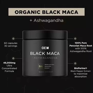 แคปซูลราก Ashwagandha และ Maca คุณภาพระดับพรีเมี่ยมบูสเตอร์พลังงานธรรมชาติ - Product Image 2