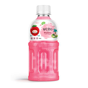 Made in Vietnam Products New Design 300ml Pet <b>Bottle</b> Lychee Juice with Nata De Coco - Product Image 5