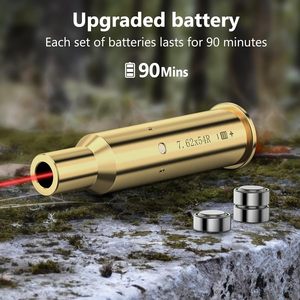 Laser de calibrage MidTen Bore Sight 7.62x54R Red Dot pour la chasse sportive avec batteries supplémentaires - Product Image 5