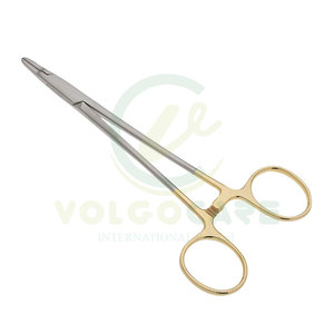 Portaagujas al por mayor, instrumento quirúrgico y dental de 5 "para extracción de sutura disponible en todos los diseños y estilos - Product Image 1