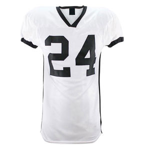 Nouveauté Maillots et uniformes de football américain personnalisés Manches courtes Séchage rapide Respirant pour hommes Service OEM - Product Image 4