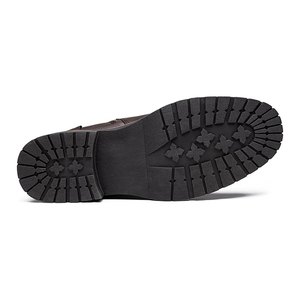 Nuevas botas de cuero con logotipo personalizado a la moda Material transpirable de calidad superior Botas de cuero hechas para hombres - Product Image 4