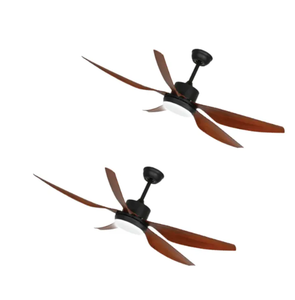 Ventilateur de plafond LED Sapphire Ecofan avec télécommande ABS personnalisée pour les foyers, les hôtels, fabrication au Vietnam, excellent rapport qualité-prix - Product Image 1