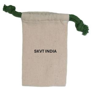 Bolsa Ecológica de Algodón 100% Orgánico con Cordón, Mediana, Reutilizable, de Muselina, Lona, Promocional, Reciclable - Product Image 2