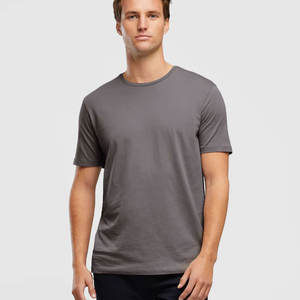 Transpirable Hombres Lujo Personalizado Pesado 100% Algodón Camiseta en blanco - Product Image 6