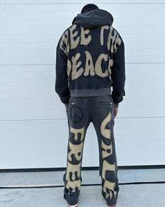 Sudadera con capucha lavada con piedra y logotipo personalizado para mujer - Product Image 6