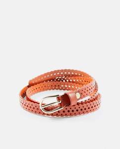 Cinturón de cuero duradero para uso diario para hombres con hebilla fuerte de acabado rústico moderno y perfecto para Combo informal de oficina - Product Image 1