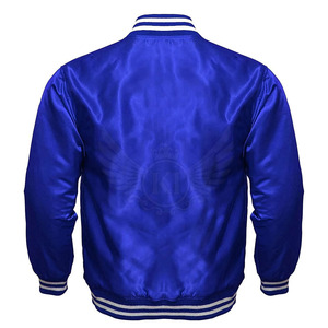 Meilleure qualité XL taille hommes Satin Letterman vestes séchage rapide respirant tissu léger hiver-fabriqué au Pakistan nouvel état - Product Image 2