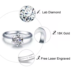 Diamantes Blancos de Corte Brillante Cultivados en Laboratorio al por Mayor, de la India, Certificados, Tamaños de 0.5ct a 6ct, para Joyería, D'VINS JEWELS - Product Image 3