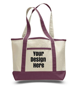 Premium Canvas Tote Bag Reusable Shopping Bag Eco Friendly Durable <b>Large</b> Capacity Custom Logo <b>Printing</b> and Embroidery Available - Product Image 2
