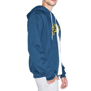 Sudadera con capucha con estampado DTG y cremallera de moda superior a la venta, fabricación profesional, sudadera ligera con capucha DTG y cremallera para hombre - Product Image 2