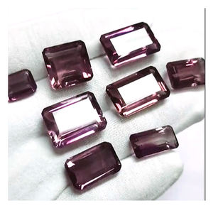 Lote de 8 Piedras Preciosas de Amatista Natural de Brasil de Alta Calidad, 113 Quilates, Corte Octogonal, Color Púrpura, 8-23 mm, para Collar - Product Image 4