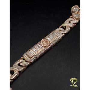 โซ่เพชรสเตอร์ลิง925สเตอร์ลิงสายไขว้ผ่านสำหรับห้องปฏิบัติการ - Product Image 4